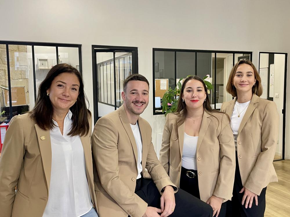 l'équipe de l'agence Ornano